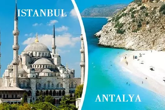 ترکیبی استانبول + آنتالیا ویژه آذر ترکیبی استانبول + آنتالیا ویژه آذر